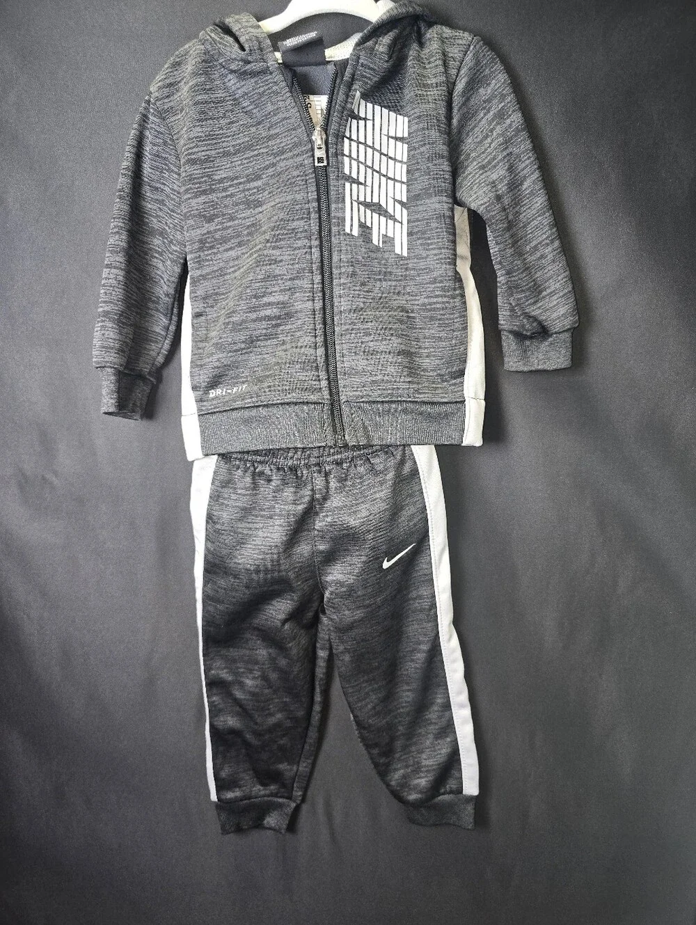 Nike Kids' Gray Dri-FIT Track Pants - Gray